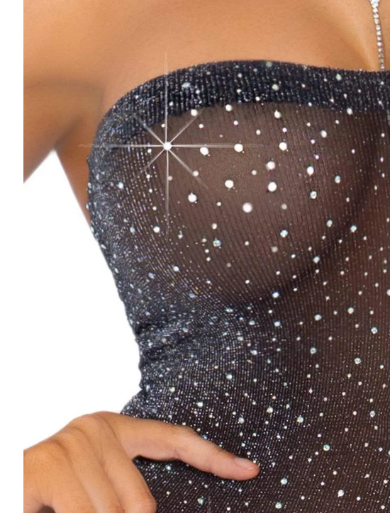    Leg Avenue Rhinestone , , O/S