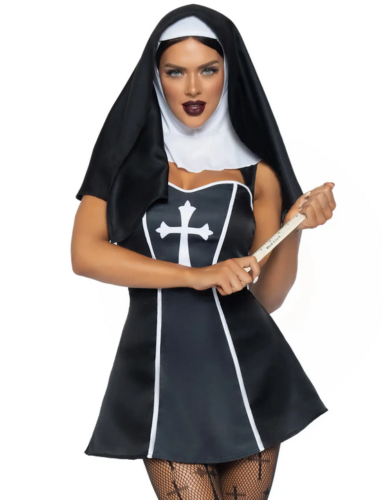    Leg Avenue, XS, Naughty Nun 2 , 