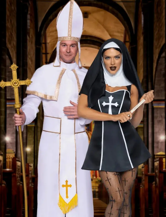    Leg Avenue, XS, Naughty Nun 2 , 