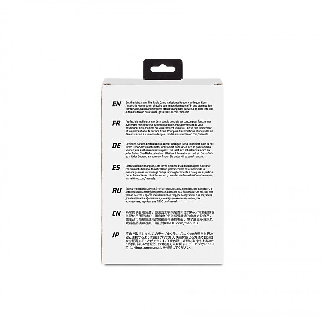 Kiiroo Keon Table Clamp