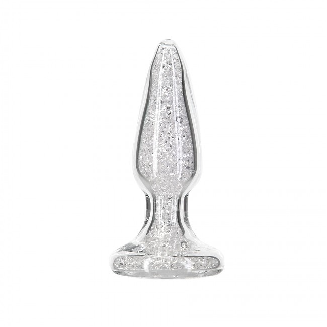    Pillow Talk — Fancy — Luxurious Glass Anal Plug