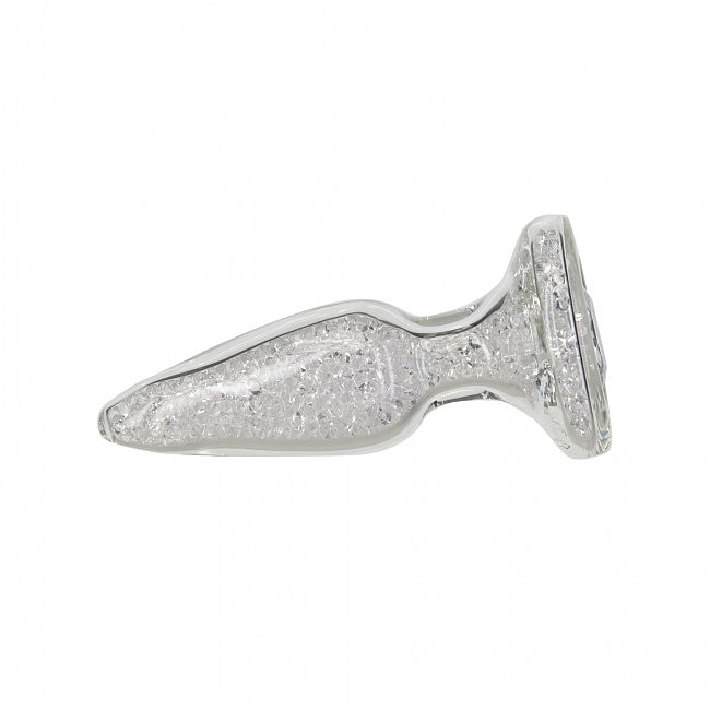    Pillow Talk — Fancy — Luxurious Glass Anal Plug