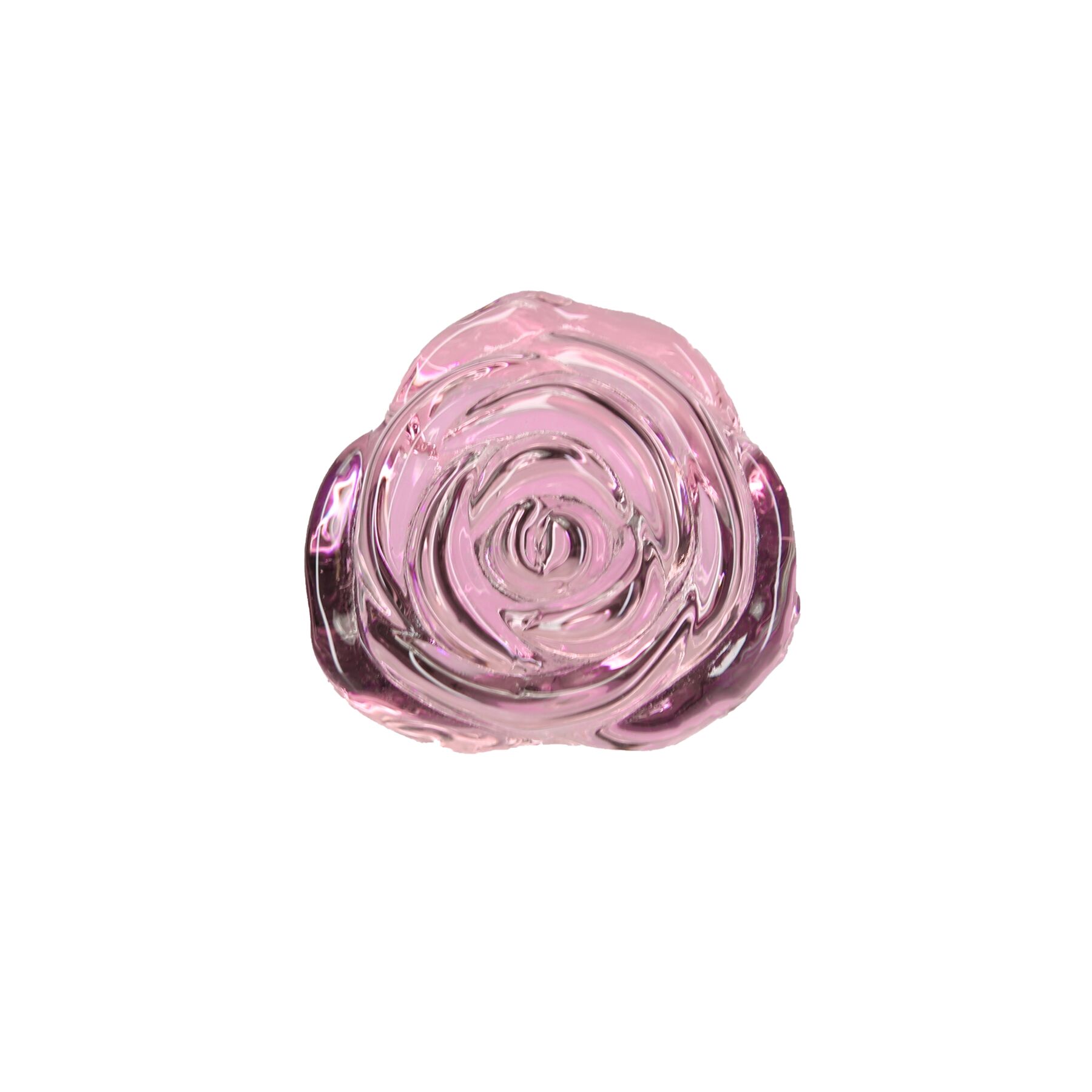    Pillow Talk — Rosy- Luxurious Glass Anal Plug