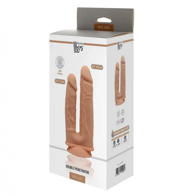   Dream Toys REAL LOVE DOUBLE PENETRATOR