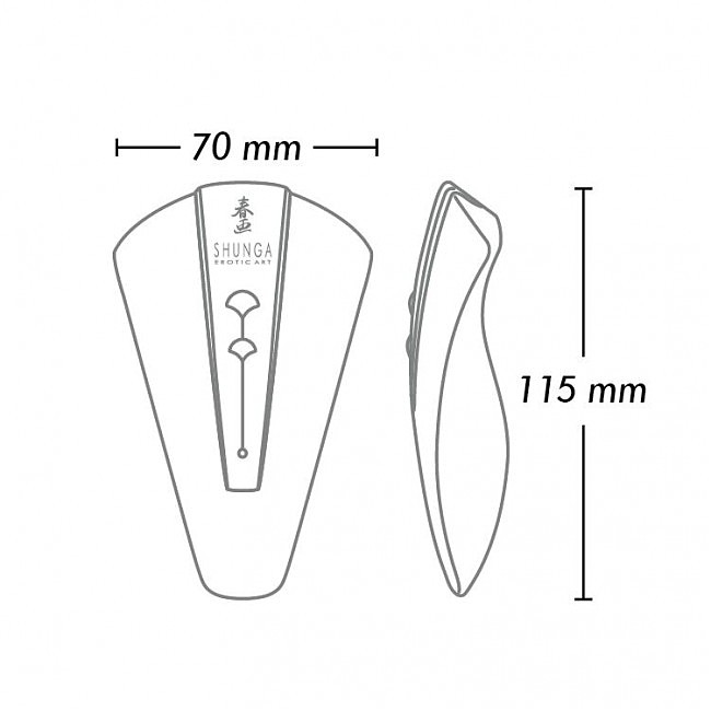   Shunga — Obi Intimate Massager Rasberry