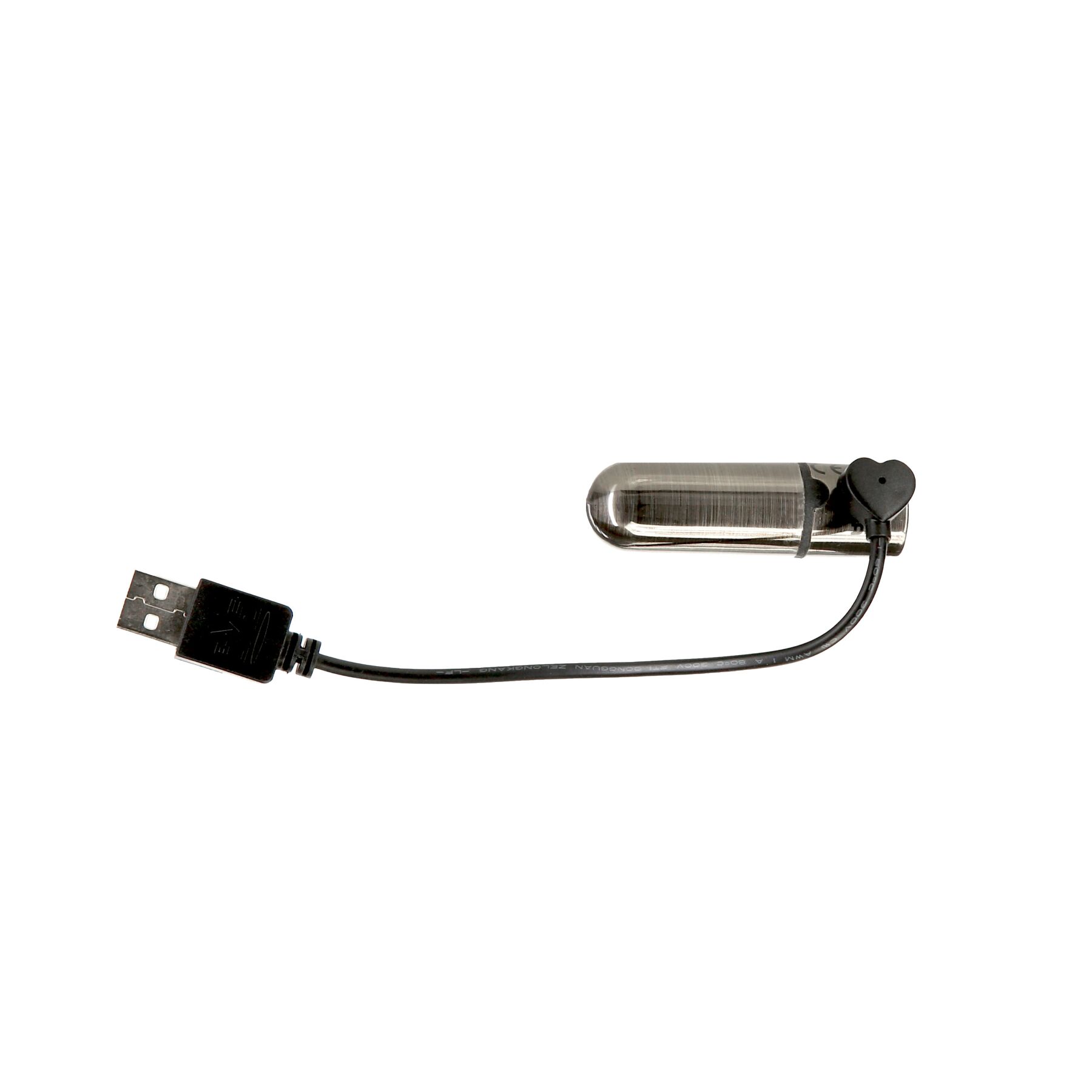  PowerBullet — First-Class Bullet 2.5» with Key Chain Pouch, Gun Metal