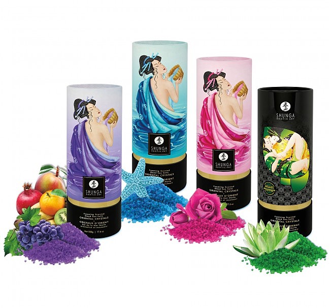    Shunga Oriental Crystals Bath Salts  Aphrodisia (500 ),   