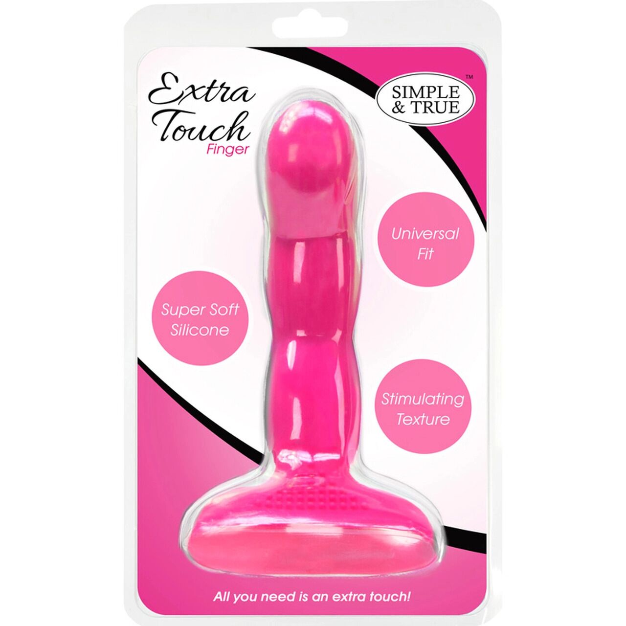    Simple&True Extra Touch Finger Dong Purple