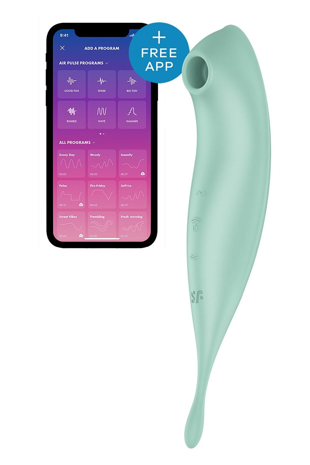  Satisfyer Twirling Pro+ dark red