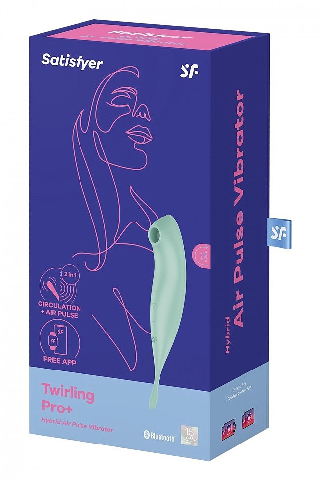  Satisfyer Twirling Pro+ dark red