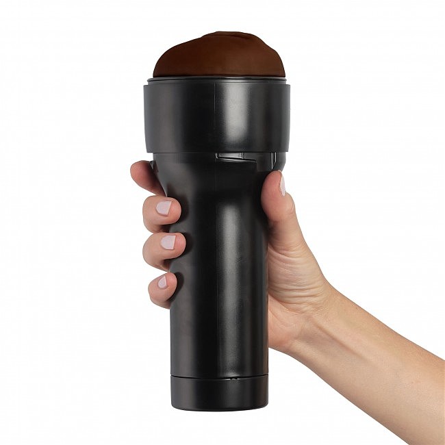   Kiiroo Feel Stroker Dark Brown  - Kiiroo Keon
