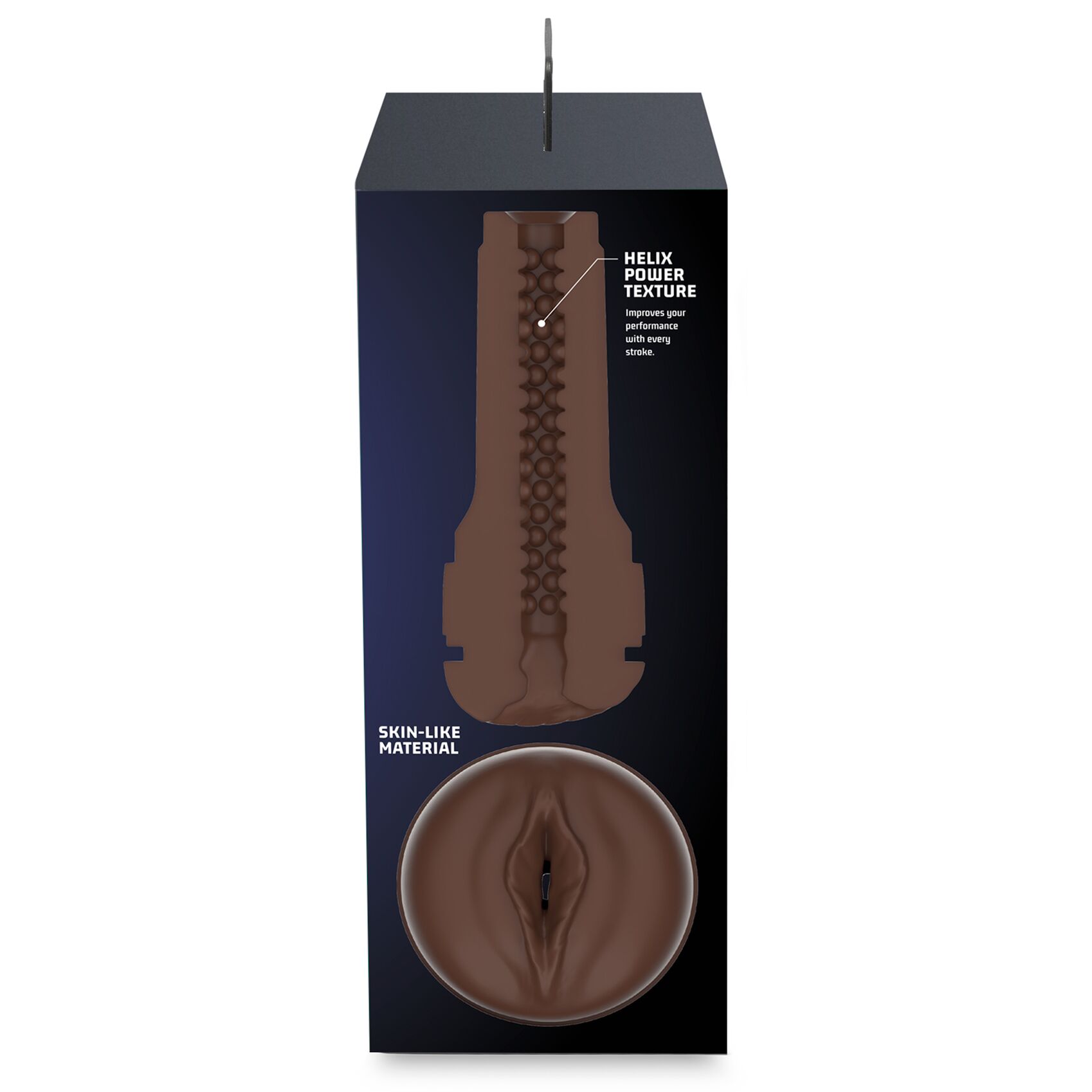   Kiiroo Feel Stroker Dark Brown  - Kiiroo Keon