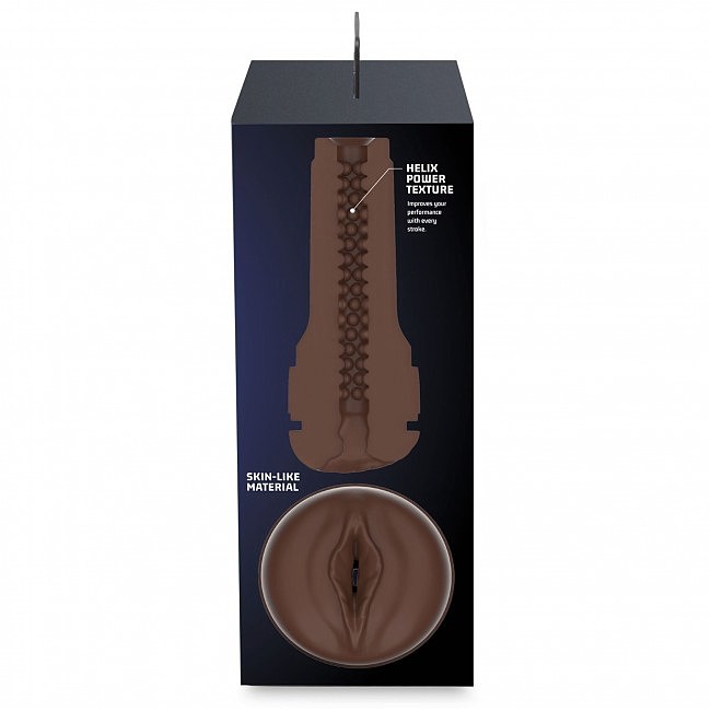   Kiiroo Feel Stroker Dark Brown  - Kiiroo Keon