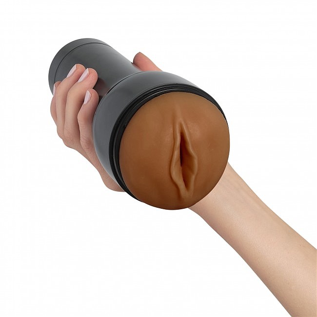   Kiiroo Feel Stroker Mid Brown  - Kiiroo Keon