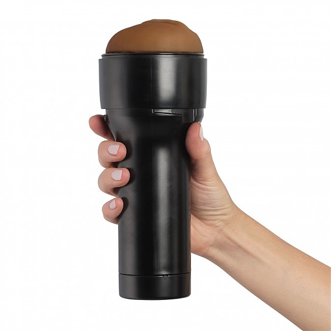   Kiiroo Feel Stroker Mid Brown  - Kiiroo Keon