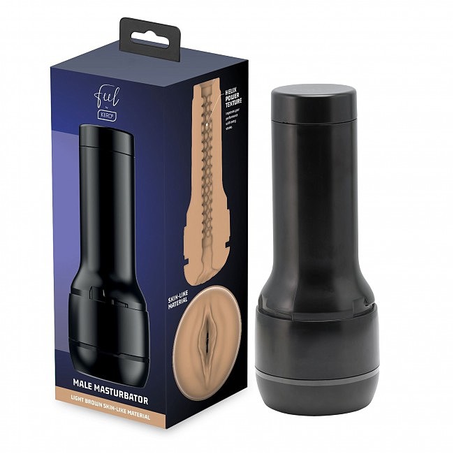   Kiiroo Feel Stroker Light Brown  - Kiiroo Keon