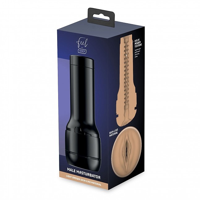   Kiiroo Feel Stroker Light Brown  - Kiiroo Keon