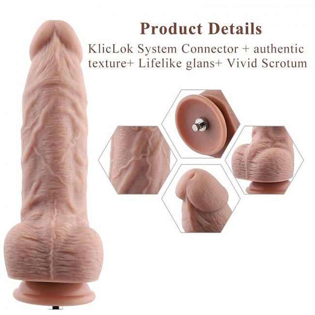 Hismith 9.8» Silicone Dildo
