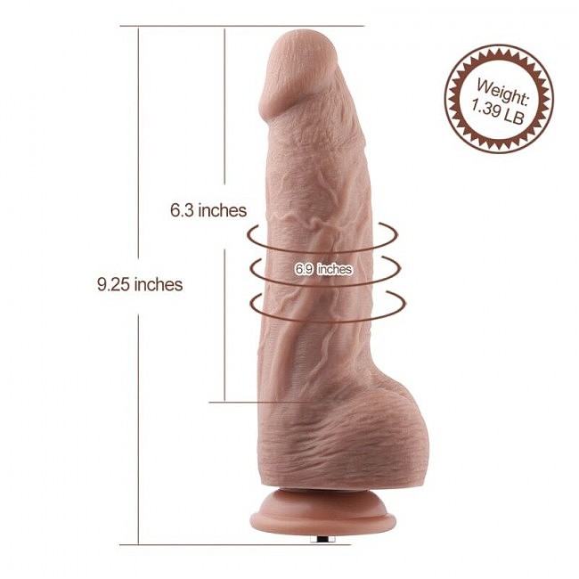 Hismith 9.8» Silicone Dildo