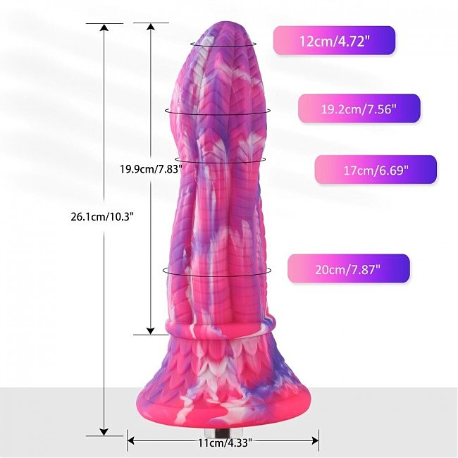 Hismith 10.3» Silicone Dildo Monster Dildo Series