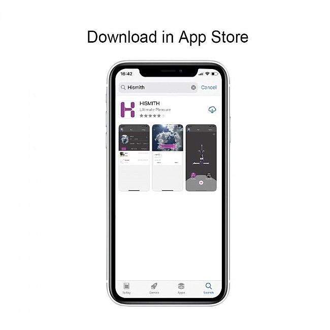 Hismith AK-01 Sex Machine APP Black