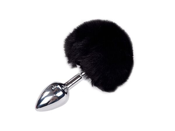      Alive Fluffly Plug L Black