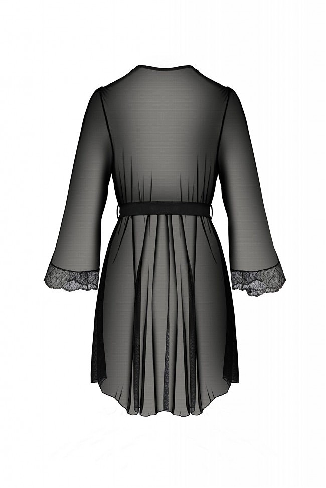 AMBERLY PEIGNOIR black 4XL/5XL — Passion