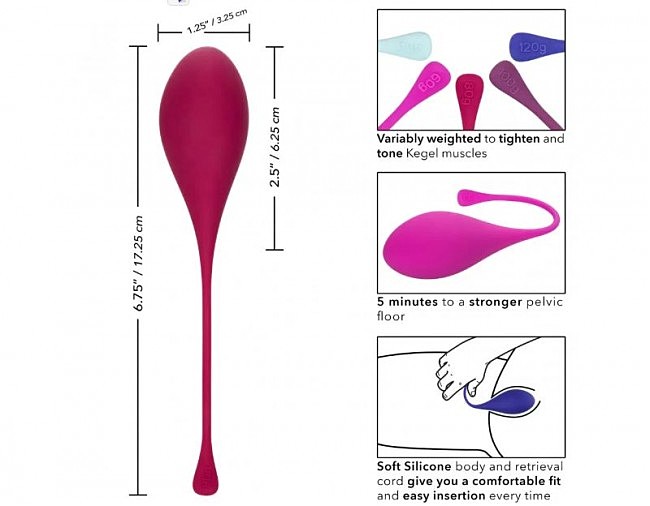     California Exotics Kegel Training 5-Piece Set