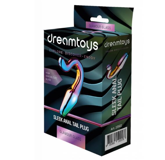      GLAMOUR GLASS SLEEK ANAL TAIL PLUG
