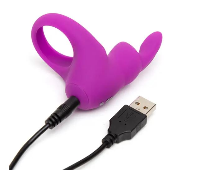     Happy Rabbit Rechargeable Cock Ring Purple