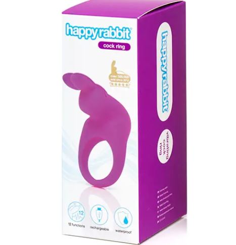     Happy Rabbit Rechargeable Cock Ring Purple