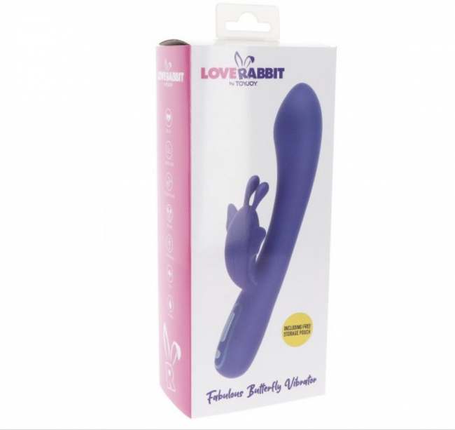 ��������-������ � �������� Toy Joy Fabulous Butterfly Vibrator