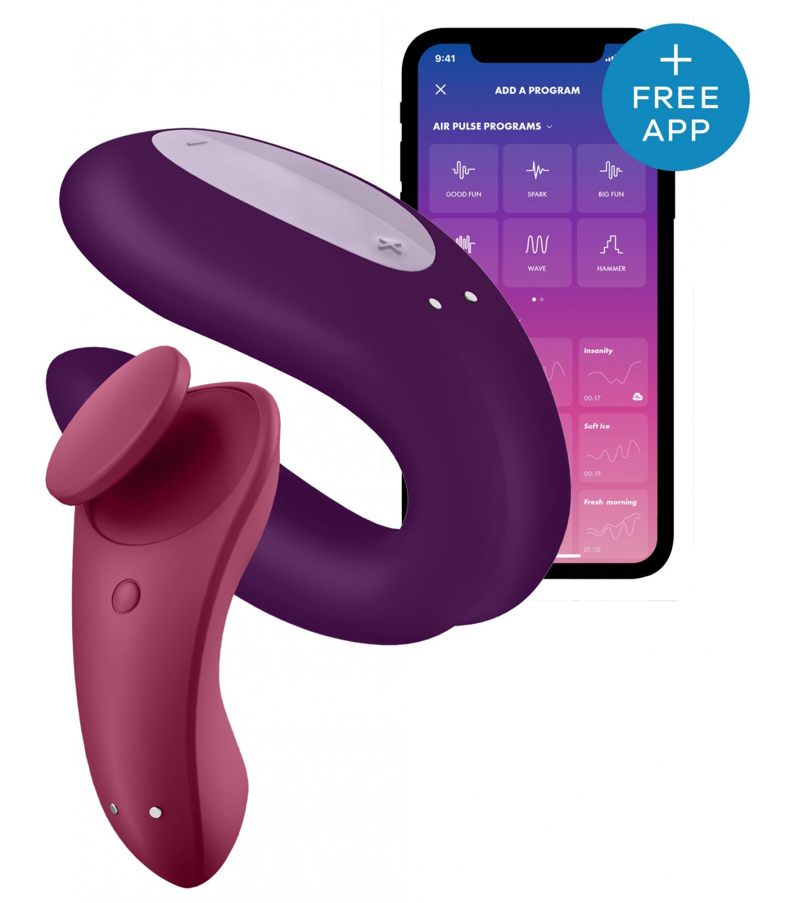   Satisfyer Partner Box 1 (Double Joy + Sexy Secret)