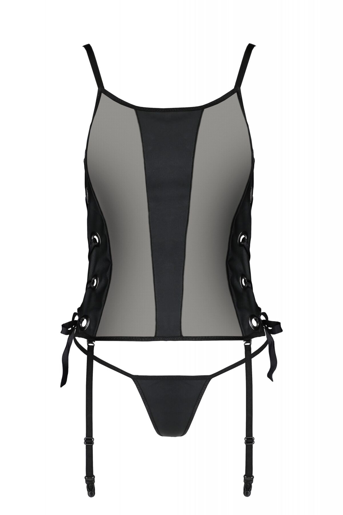 Malwia Corset black 4XL/5XL  Passion