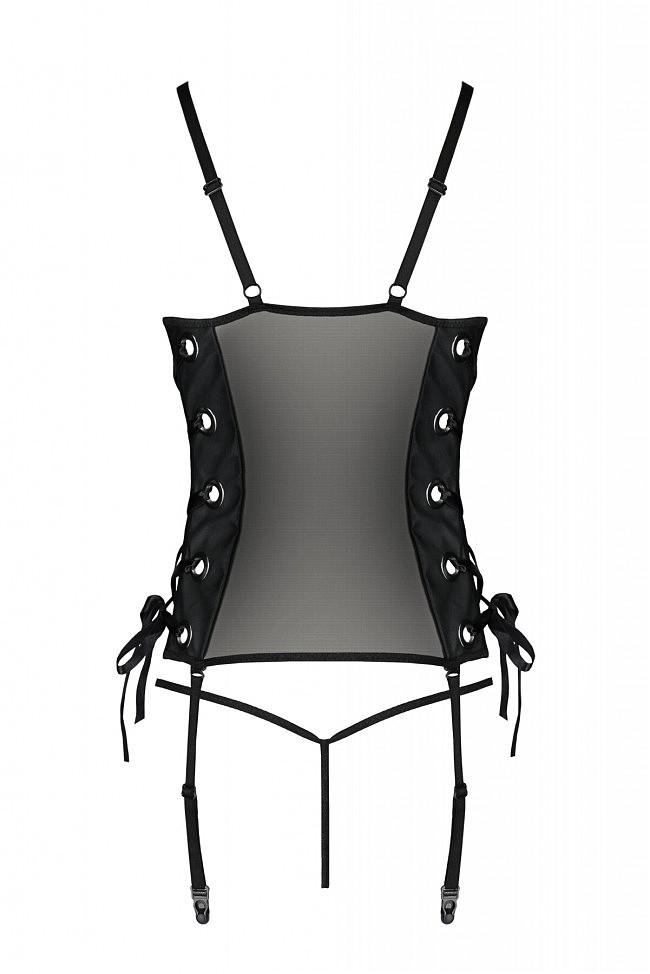Malwia Corset black 4XL/5XL  Passion