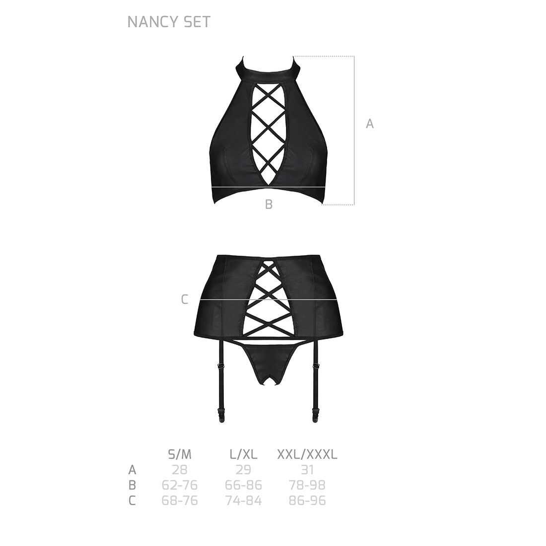 Nancy Set black 