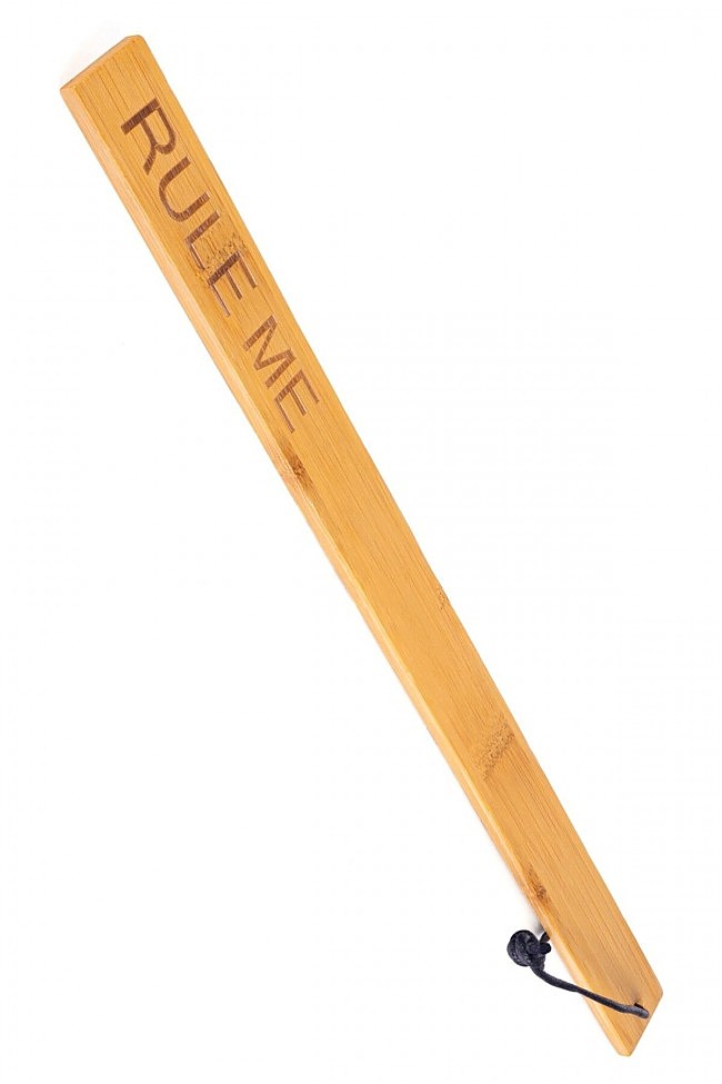  Fetish Tentation Paddle Rule Me Bamboo,    