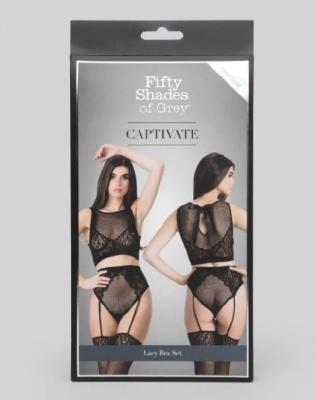   Fifty Shades of Grey Bra Set one size