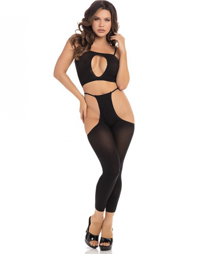  ROAD TRIP 2PC HOTPANT SET BLACK, OS