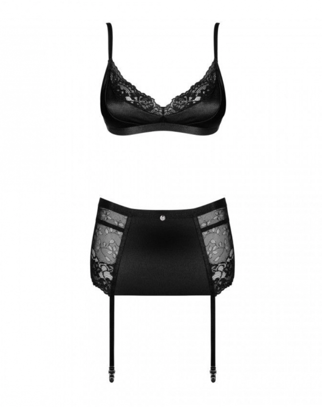      Obsessive Blanita garter belt Black 