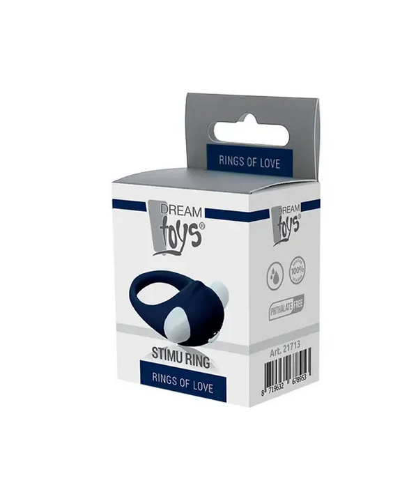 Dream Toys RINGS OF LOVE STIMU RING BLUE