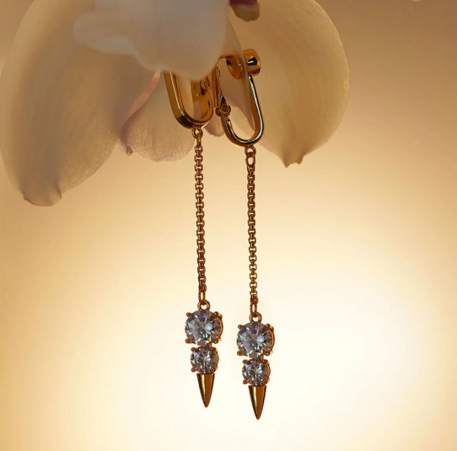        UPKO Non-pierced Jewelry Snowman 