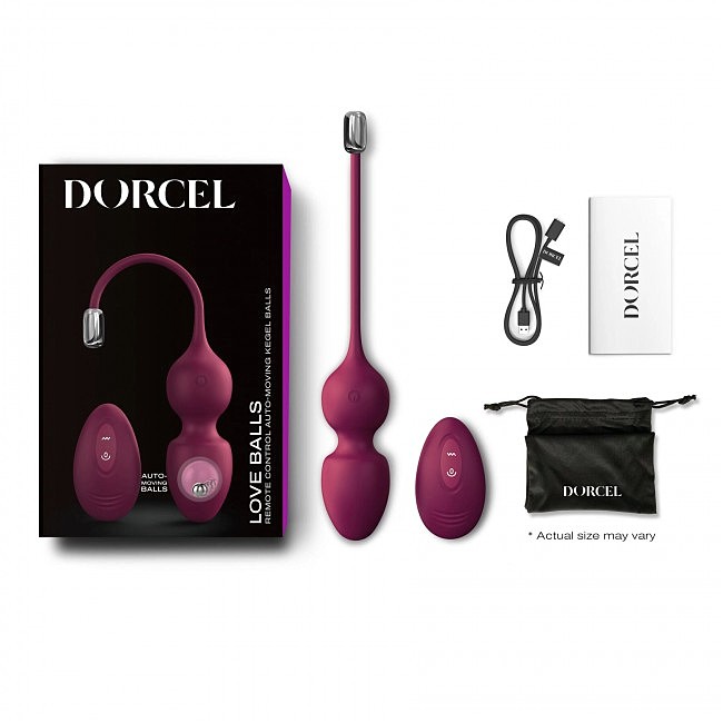  Dorcel LOVE BALLS PLUM