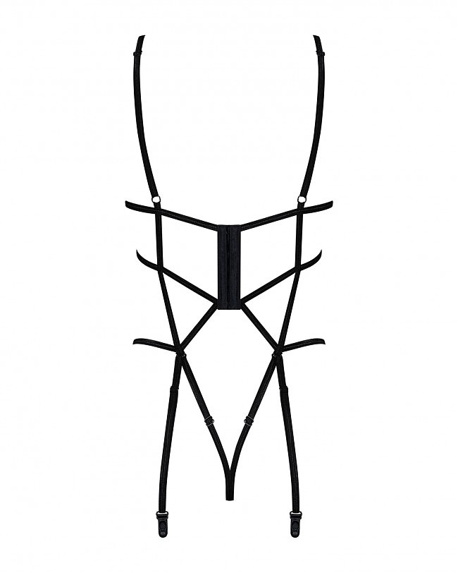 Obsessive Badossa crotchless teddy S/M