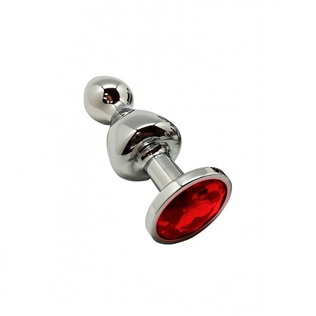   Wooomy Lollypop Double Ball Metal Plug S