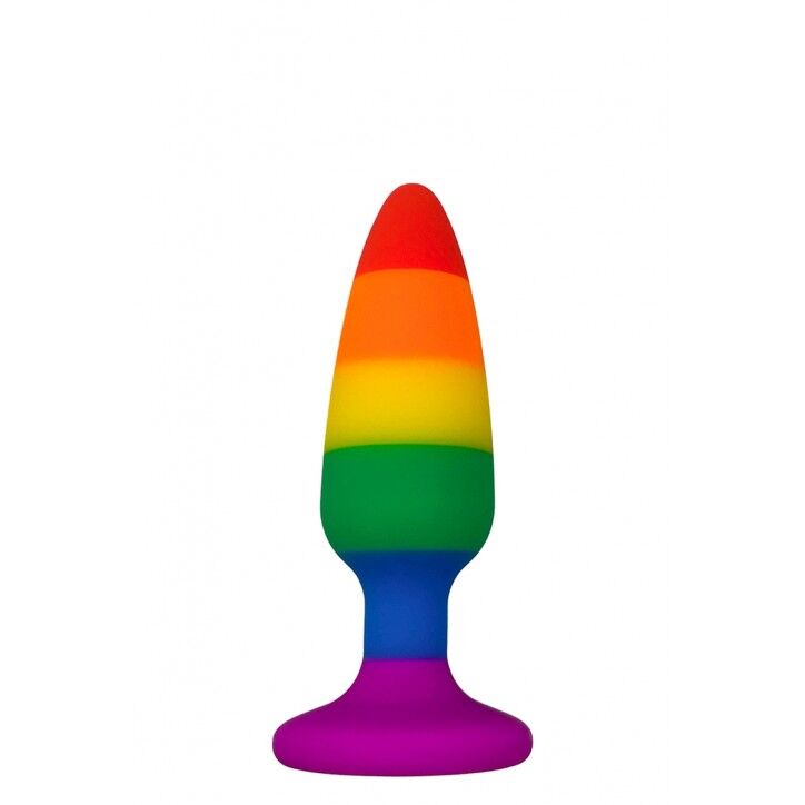   Wooomy Hiperloo Silicone Rainbow Plug 