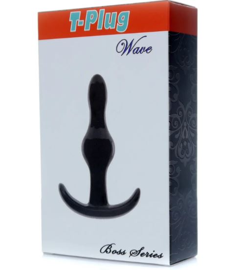   Boss Series — T Plug Wave Black, BS6700063