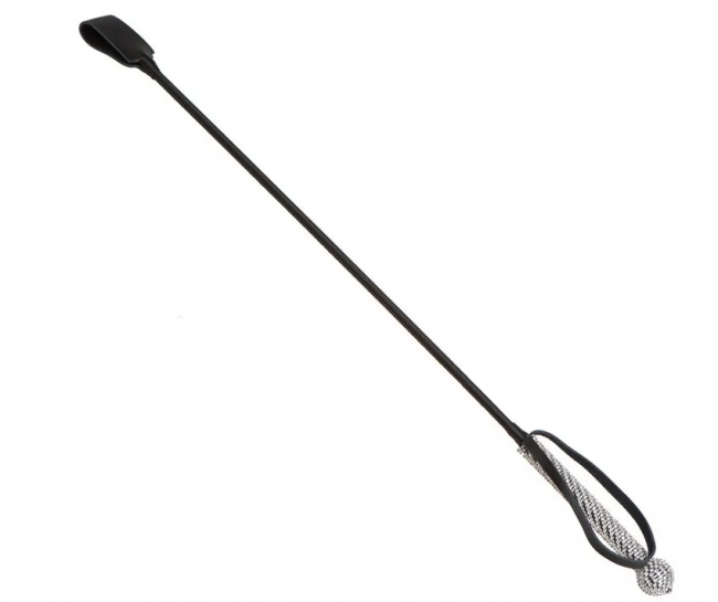 ���� DS Fetish Crop bling glass diamond