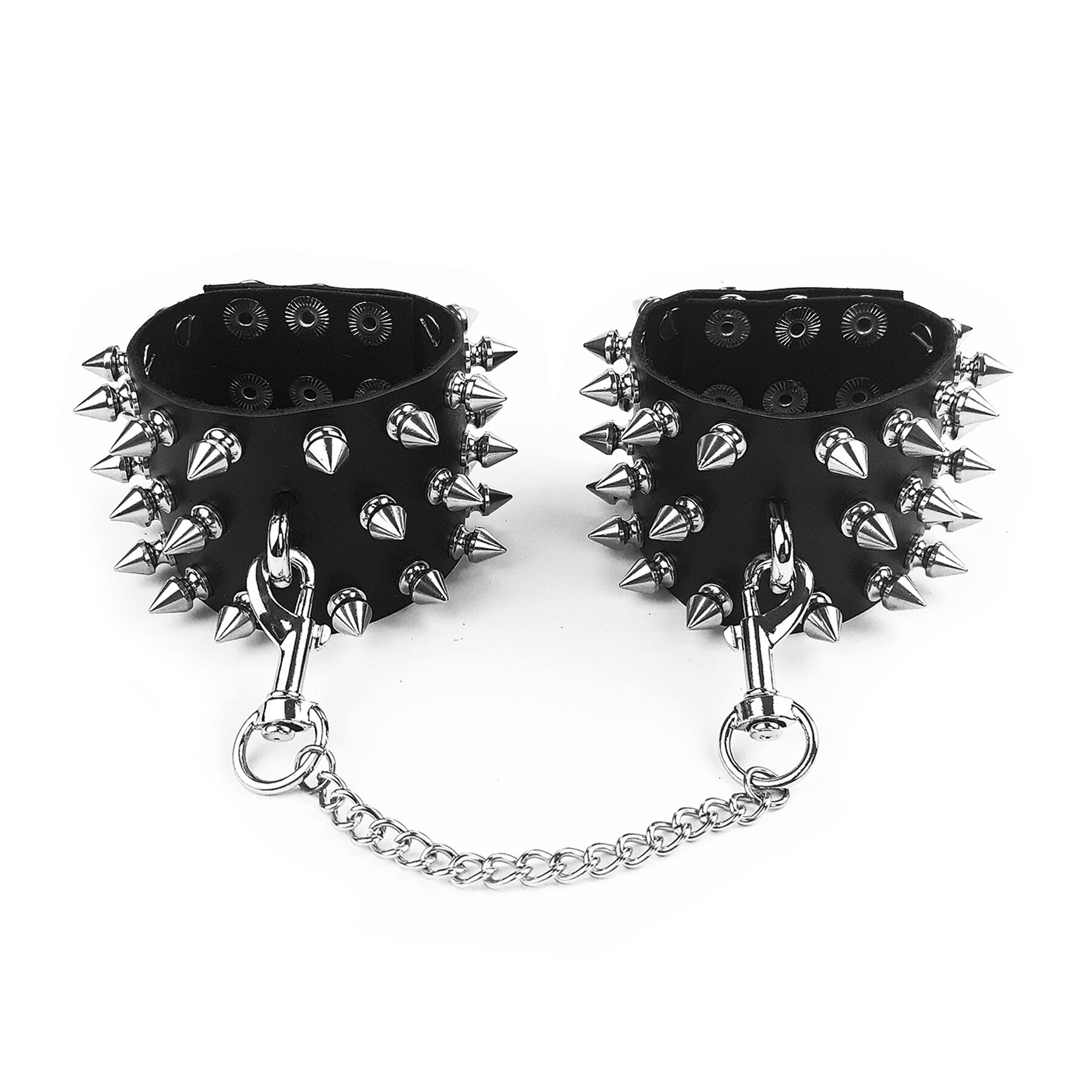   Art of Sex — Rose Spiked Leather Handcuffs,  
