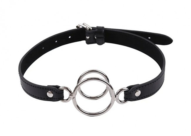  DS Fetish Metal gag black